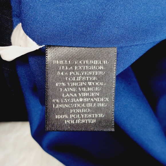 Ann Taylor Black Long Sleeve One Button Classic Formal Blazer 6068 - Picture 6 of 8